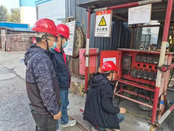 陕煤建设韩城分公司土建五项目部：国庆生产不放松 安全检查不休假