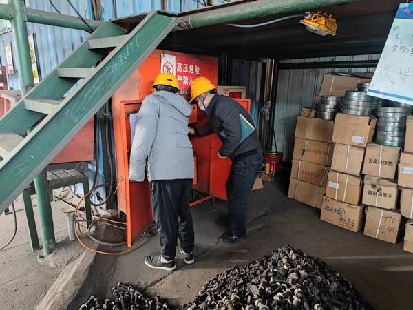 陕煤建设澄合分公司多点共筑冬季施工安全堤