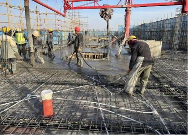 陕煤建设西北分公司:严寒中坚守,施工“正在进行时”