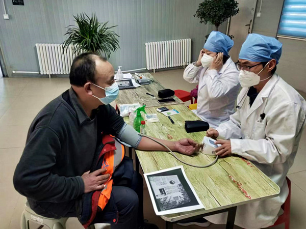 陕煤建设矿建三公司：健康诊疗进项目 把脉问诊暖人心