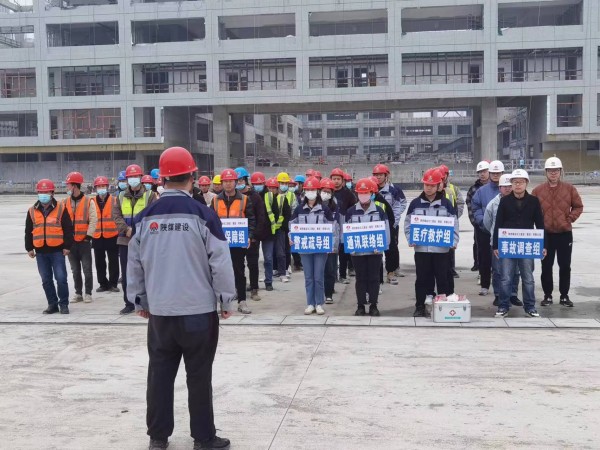 陕煤建设咸阳分公司各项目部抓消防安全,保高质量发展