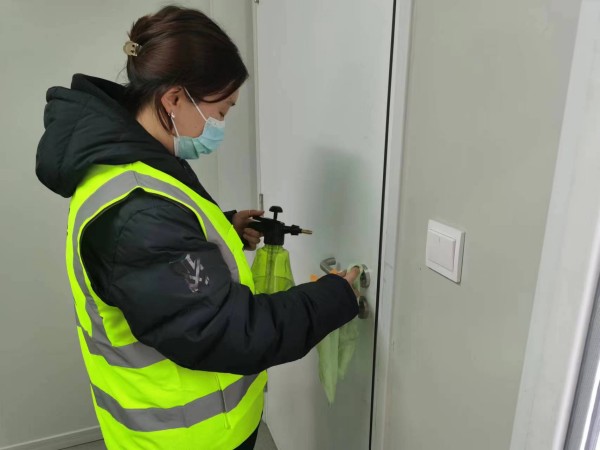 陕煤建设咸阳分公司第五项目部:筑牢疫情防控线,提升效率加快干