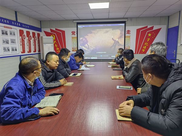 陕煤建设渭南分公司第一项目部“百日安全行动”成效显著