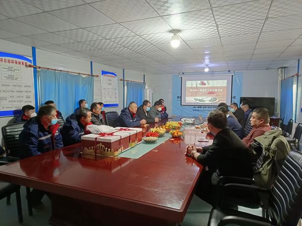 陕煤建设矿建二公司王峰项目部：送你别样“生日趴”