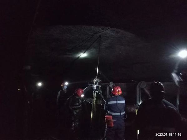 陕煤建设韩城分公司安装三项目部：我的岗位我坚守 春节大干不打烊