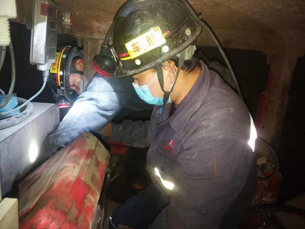 陕煤建设矿建二公司王峰项目部:春节我在岗 大家请放心