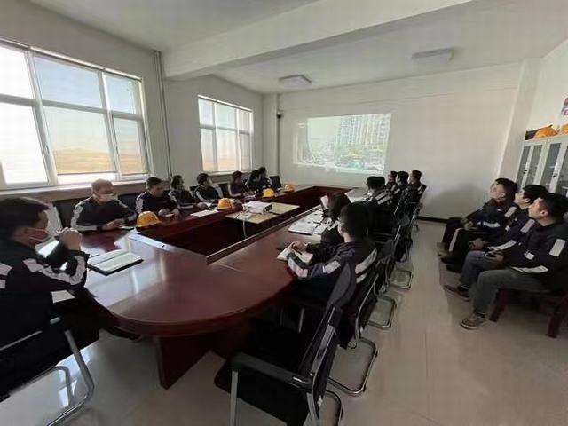 陕煤建设洗选煤运营公司神渭首端运营项目部:吹响开年安全生产“冲锋号”