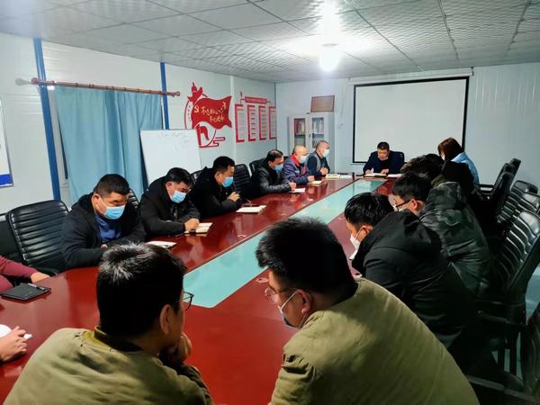 陕煤建设矿建二公司各单位开启节后“收心模式”