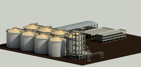 陕煤建设铜煤公司：BIM技术指导中央储备粮铜川直属库仓储项目施工