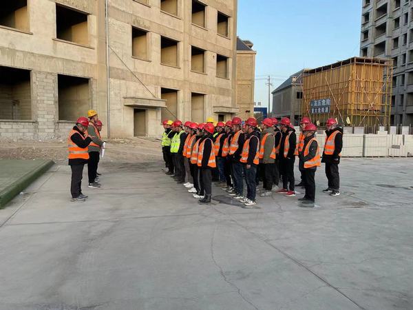 陕煤建设西北分公司：“小小”班前会 安全“大动力”