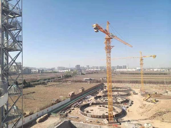 陕煤建设铜煤公司：铜川直属库梅坪分公司仓储项目浅圆仓滑模施工正式拉开序幕