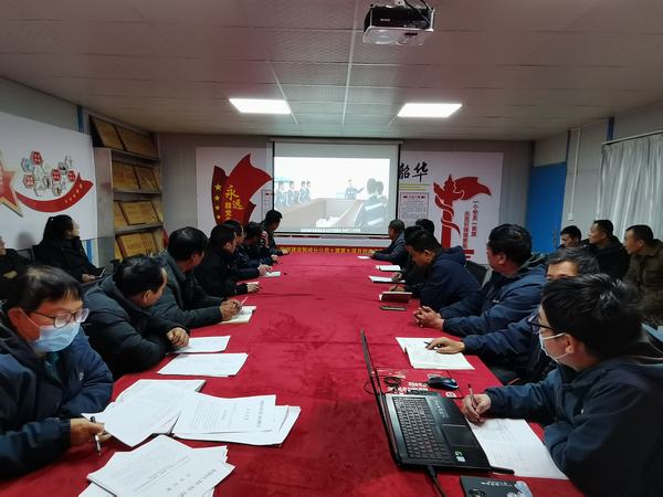 陕煤建设韩城分公司土建九项目部激活项目管理的“一池春水”