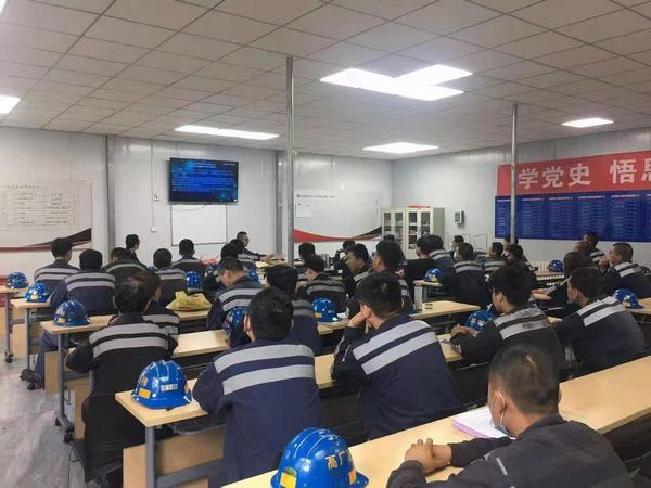 陕煤建设洗选煤运营公司红柳林洗煤厂项目部：严抓细管守红线 筑牢安全“铜墙铁壁”