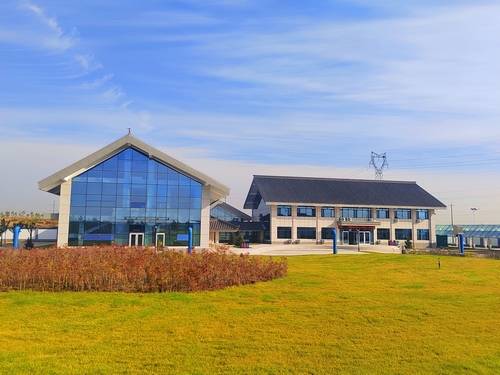 榆林市西沙七万吨水厂工地掠影