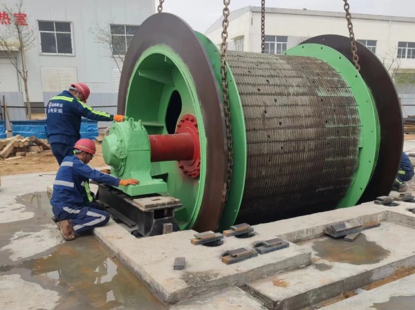 陕煤建设机电安装公司承建的小保当一号矿安装工程顺利开工