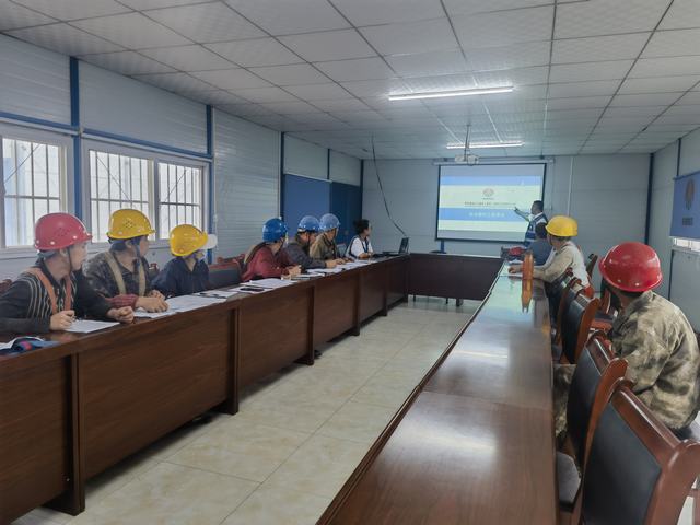 陕煤建设韩城分公司土建一项目部“安”不忘危  “全”力以赴