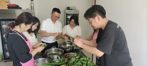 陕煤建设西北分公司开展“五彩重午，粽情端阳”活动