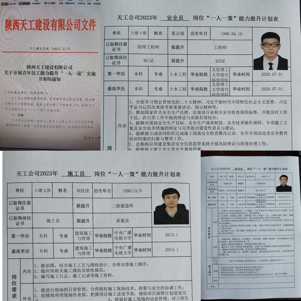 陕煤建设天工公司人才培养推行“私人订制”新举措