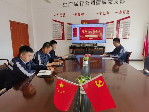 陕煤建设洗选煤运营公司神渭蒲城运营项目部：“党建红”引领生产经营“双向奔赴”