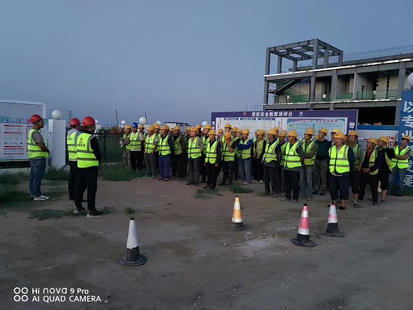 陕煤建设绿宇公司：双节施工“不打烊” 项目建设不停歇