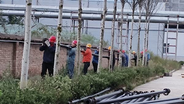 陕煤建设天工公司安装一部：闻令而动 向险而行