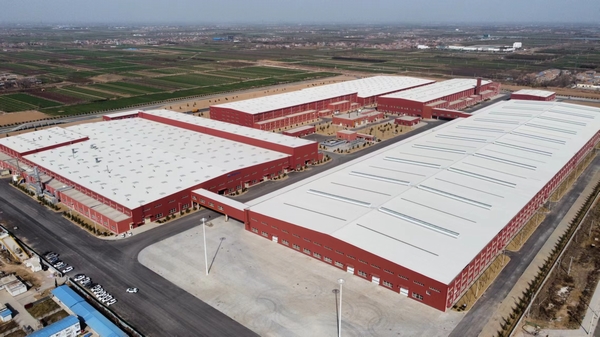 陕煤建设渭南分公司承建的渭南南京金龙电动车项目顺利通过竣工验收