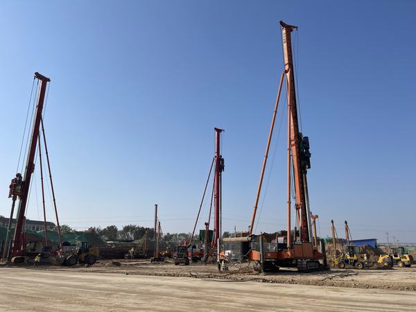 陕煤建设渭南分公司第十五项目部掀起重点建设项目冬季施工热潮