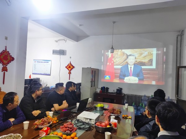 陕煤建设铜煤公司第二十一项目部开展庆元旦活动