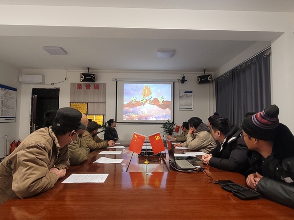 陕煤建设渭南分公司双管齐下拉紧新年安全防线