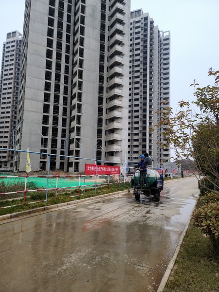 陕煤建设铜煤公司基层项目部：多举措打好冬季扬尘治理攻坚战
