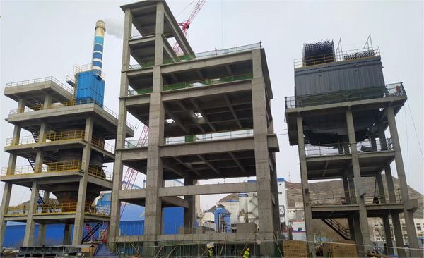 陕煤建设天工公司土建四部：摁下施工“快进键”    不负春光赶工期