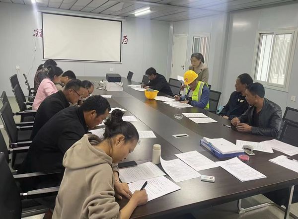 陕煤建设天工公司土建十一部：迸发合力  筑牢安全生产防线