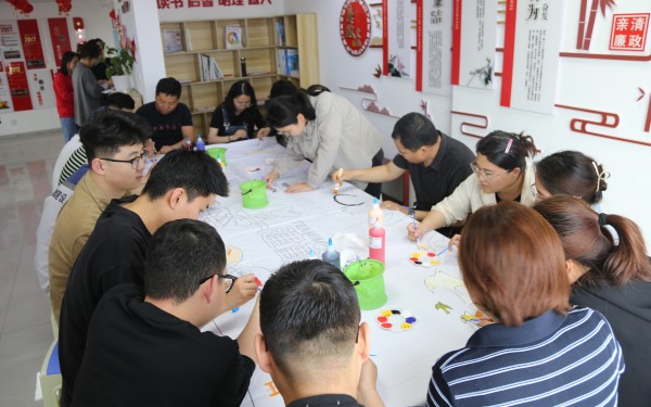 陕煤建设咸阳分公司开展“凝心聚力,多彩五一”趣味游戏活动