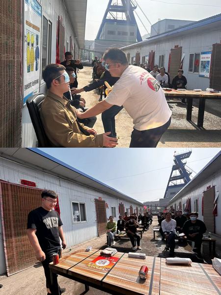 陕煤建设矿建二公司各在建项目开展“庆五一”系列活动