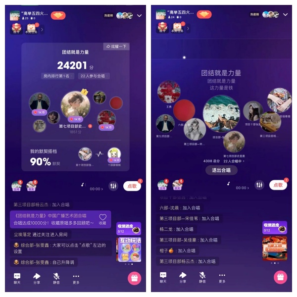 陕煤建设咸阳分公司线上共唱青春之歌