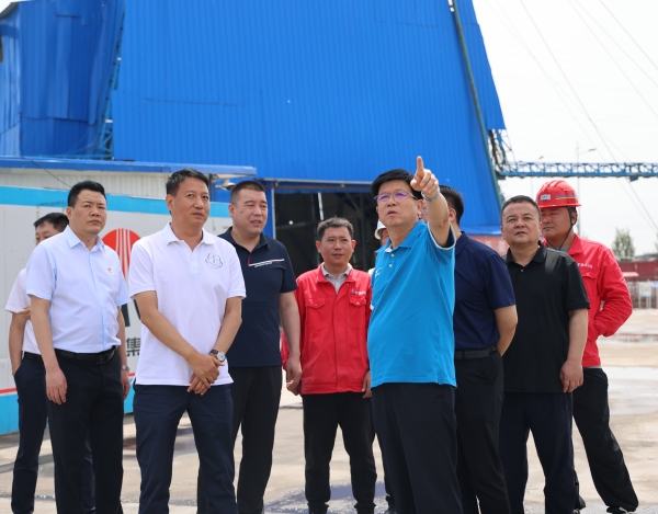 榆北煤业有限公司领导石增武赴袁大滩煤矿项目检查指导工作