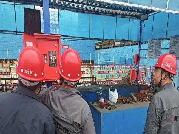 陕煤建设渭南分公司第七项目部安全生产月活动持续开展“不打烊”