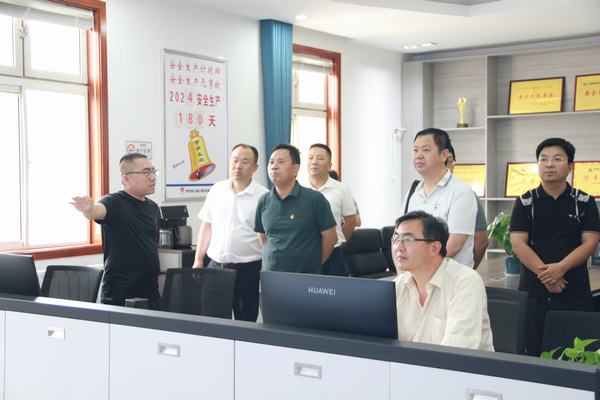 煤炭工业西安工程造价管理站到铜煤公司调研指导工作