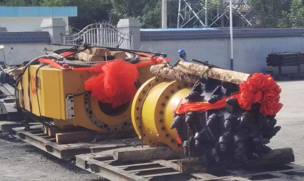 陕煤建设矿建三公司铜川项目部首台综掘机成功完成入井组装调试运行