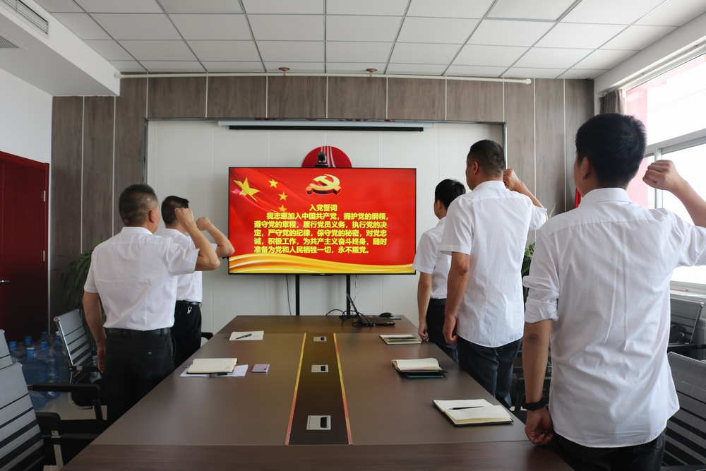 陕煤建设川耀公司：开展迎“七一”主题党日活动