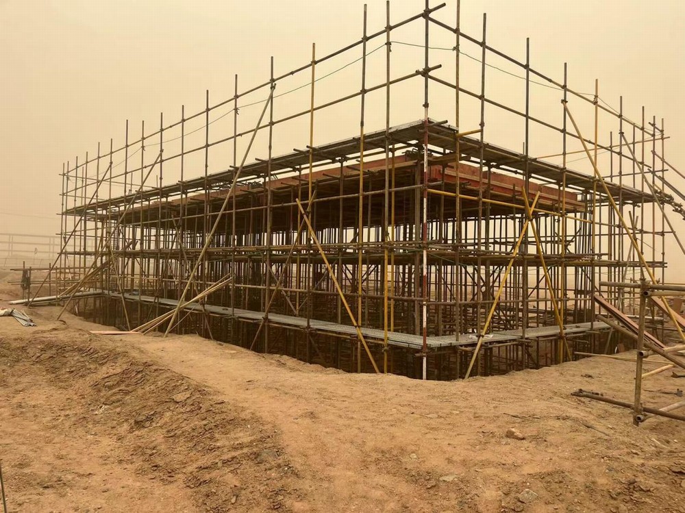 无惧高温!奋战当“夏” 项目建设“热浪滚滚”