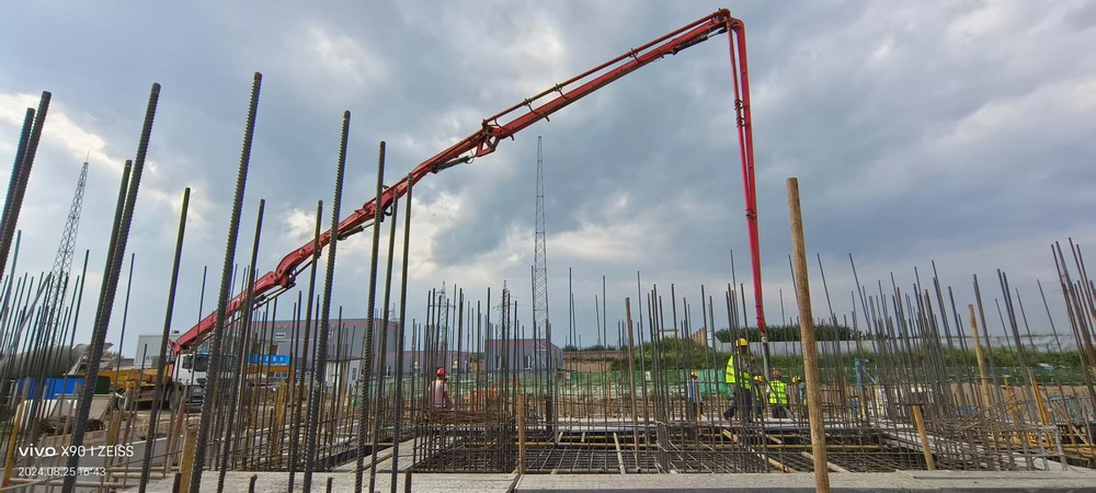 陕煤建设天工公司土建九部：高温攻坚，项目夏日建设“不减速”