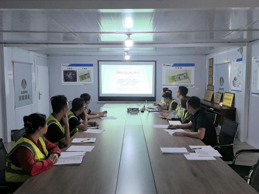 陕煤建设绿宇公司： 中秋余温安为伴，国庆将至防为先