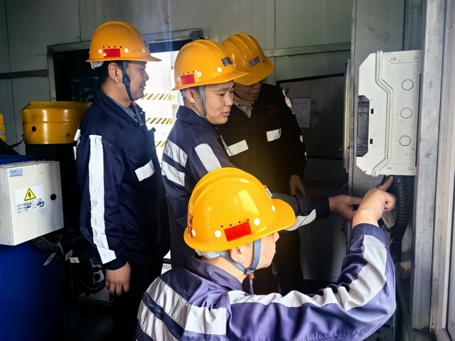 陕煤建设洗选煤运营公司神渭蒲城运营项目部：国庆安全之责不打烊  底线坚守力度强