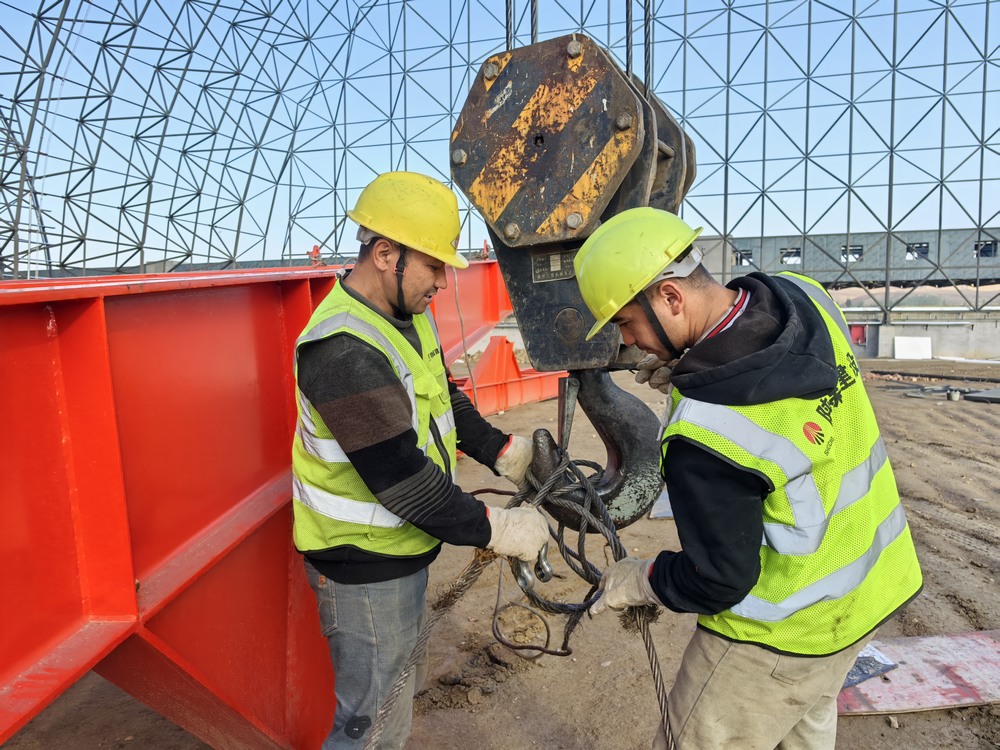 陕煤建设天工公司新疆第一项目部：酣战十月黄金期，冲刺节点保进度