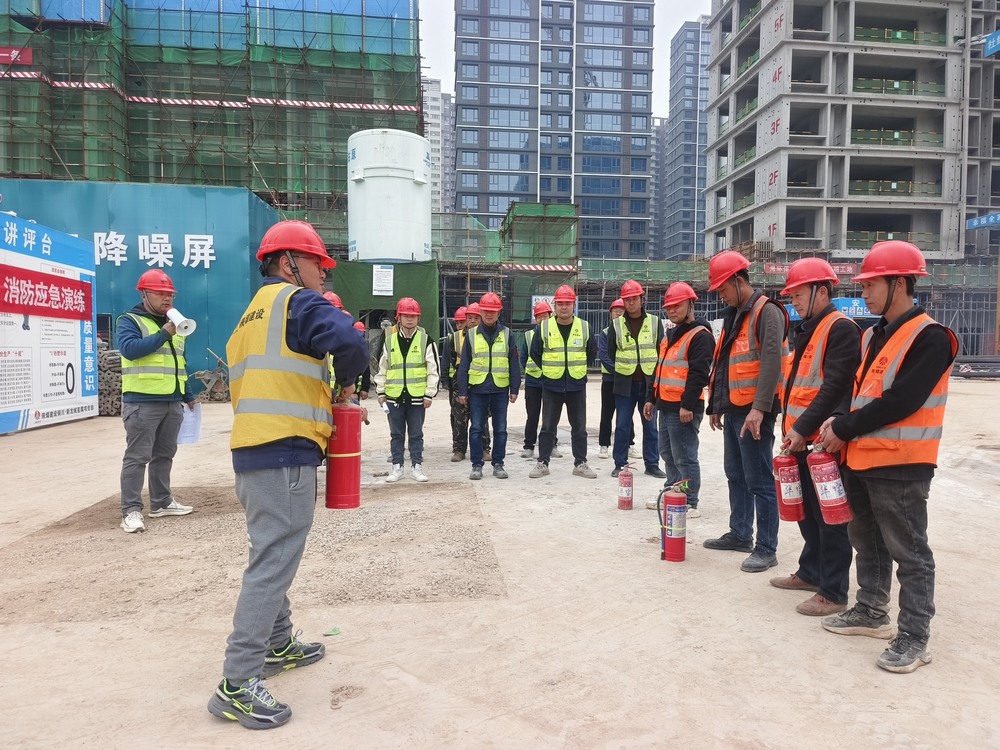 陕煤建设铜煤公司各基层项目部积极开展消防宣传月活动