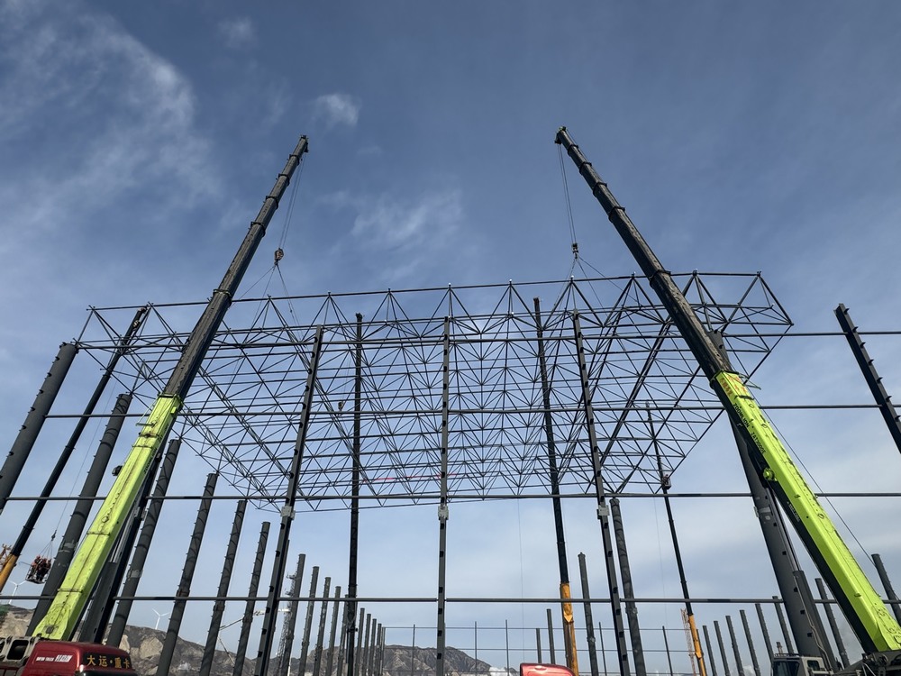 陕煤建设天工公司土建第二十一项目部：勇战低温，擎起建设新高度