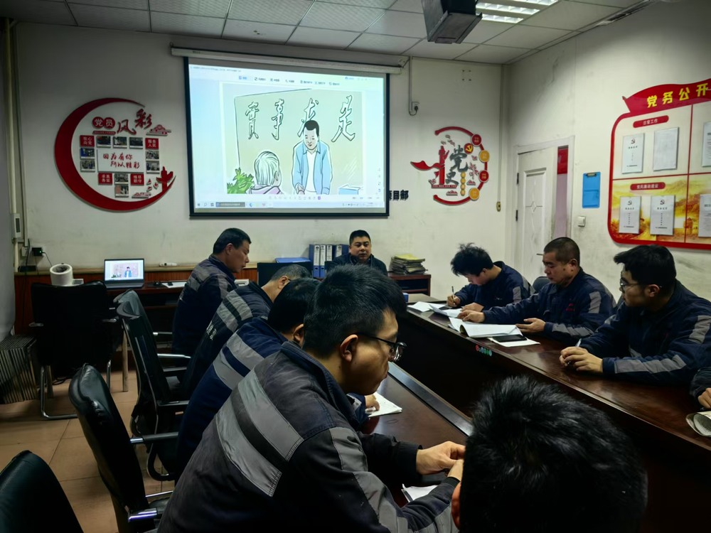 陕煤建设洗选煤运营公司柠条塔运营项目部：扎实做好春节前夕信访维稳工作