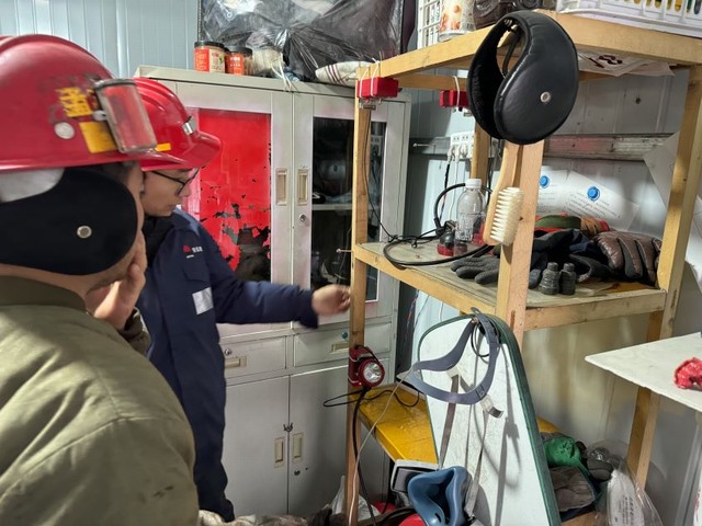 陕煤建设洗选煤运营公司第三项目部：新年伊始安全先行，全力以 “复” 启新程