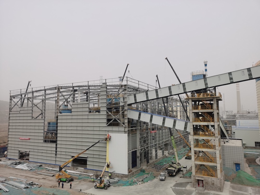 陕煤建设天工公司二十五项目部:主车间建设按下 “加速键”